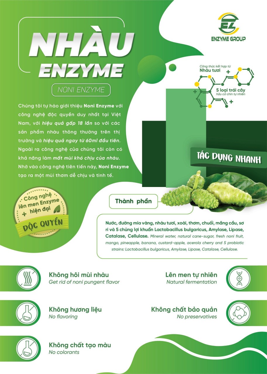 NƯỚC UỐNG NONI ENZYME