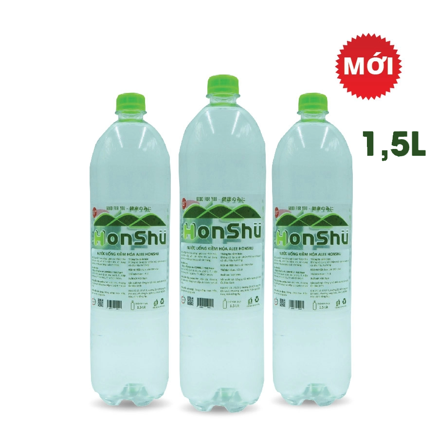 Nước uống kiềm hoá 1,5L ( Thùng 12 chai )