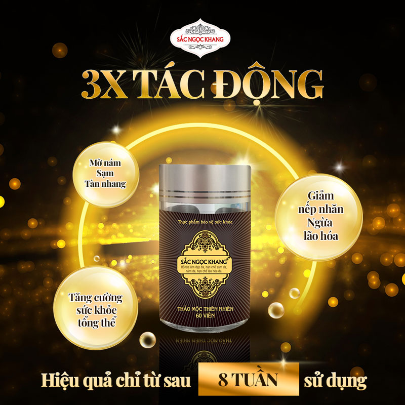 VIÊN UỐNG SẮC NGỌC KHANG ++ (HỘP 60 VIÊN)